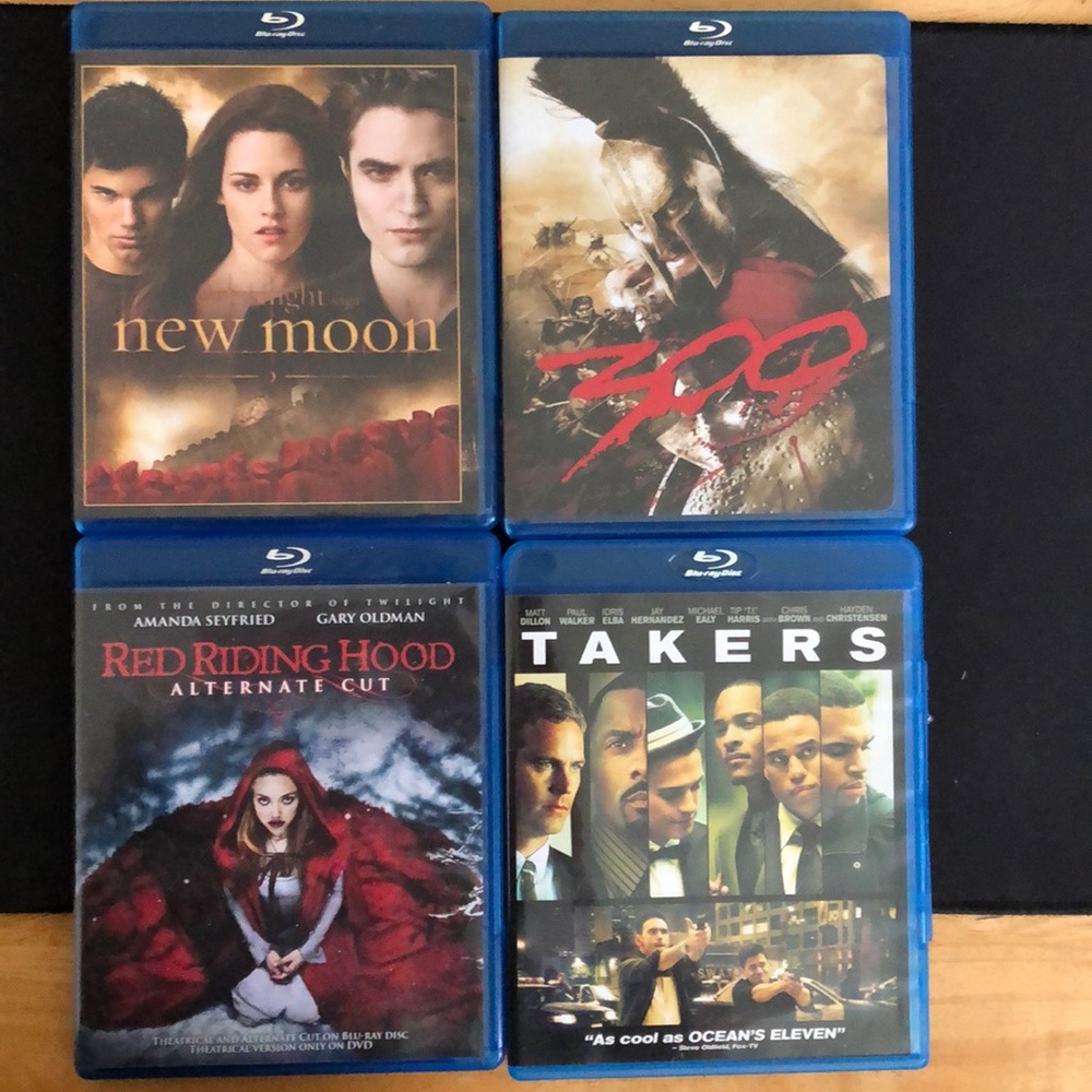 4 Blue Ray Disc